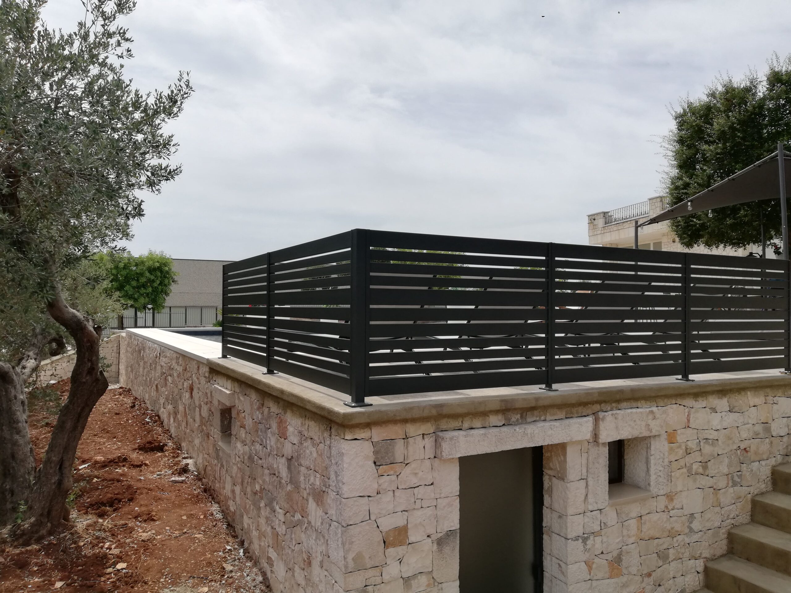 recinzione di Officine D'Amico, cliente Marketways